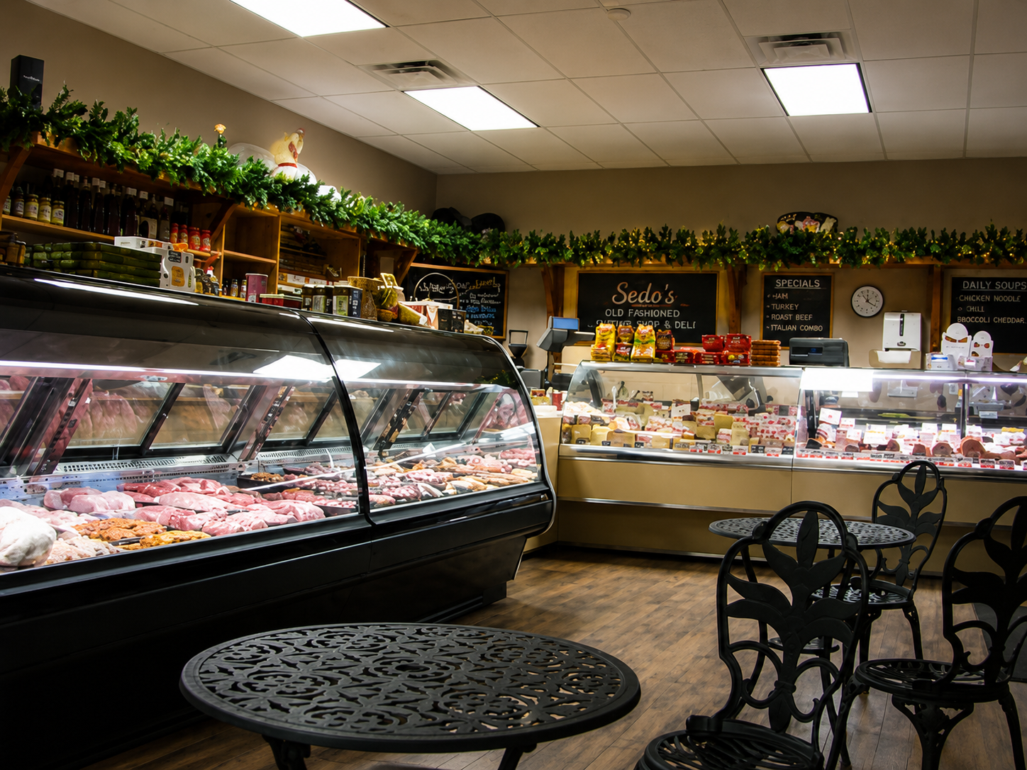Sedo's Old Fashioned Butcher and Deli interior